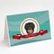 Caroline&#x27;s Treasures   BB1523GCA7P Longhair Black and Tan Dachshund Merry Christmas Greeting Cards and Envelopes Pack of 8, 7 x 5, multicolor